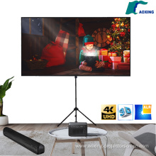 100 in 4k 3d black diamond projector screen